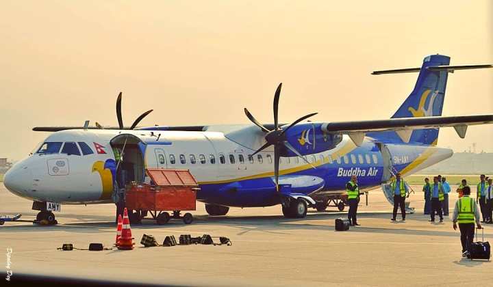बुद्ध एयरको जहाज सकुशल ल्याण्ड : Jana Aawaj News