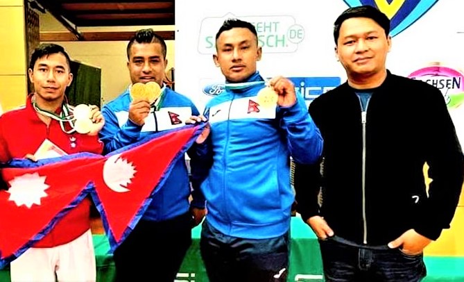 चेमनित्ज ओपन कराते प्रतियोगितामा नेपालले ४ स्वर्ण र २ कास्य पदक हात पार्यो : Jana Aawaj News