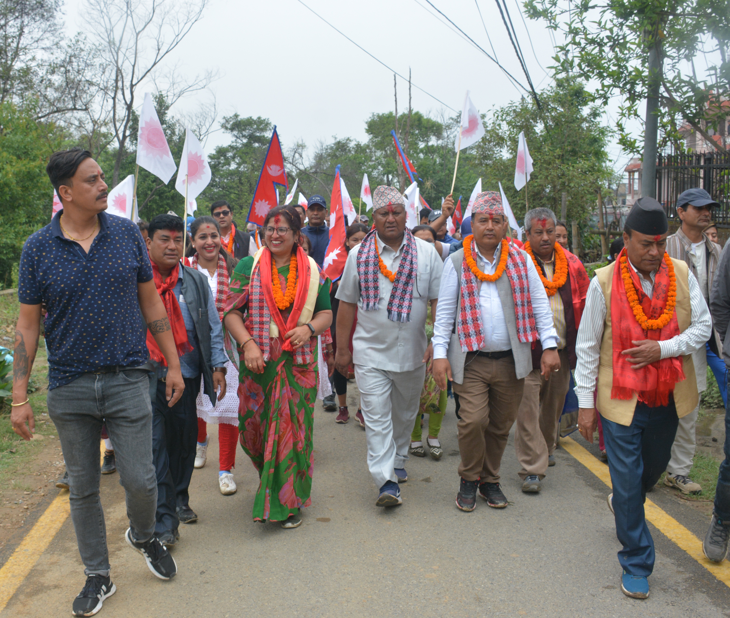 कांग्रेसले बिगतमा मध्यपुरलाई देशकै सबैभन्दा बढी भ्रष्टचारले गन्हाउने नगरपालिका बनाएको थियो  : नेता बस्नेत : Jana Aawaj News