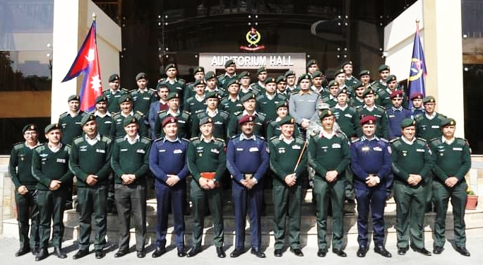 नेपाली सेना कमाण्ड तथा स्टाफ अधिकृतहरुको अवलोकन भ्रमण सप्पन्न : Jana Aawaj News