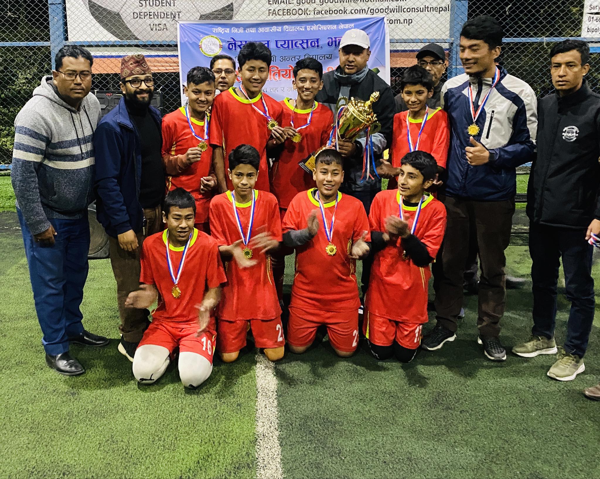 नेसनल प्याव्सन भक्तपुरको फुटसल कपमा मदरल्याण्डको जित : Jana Aawaj News