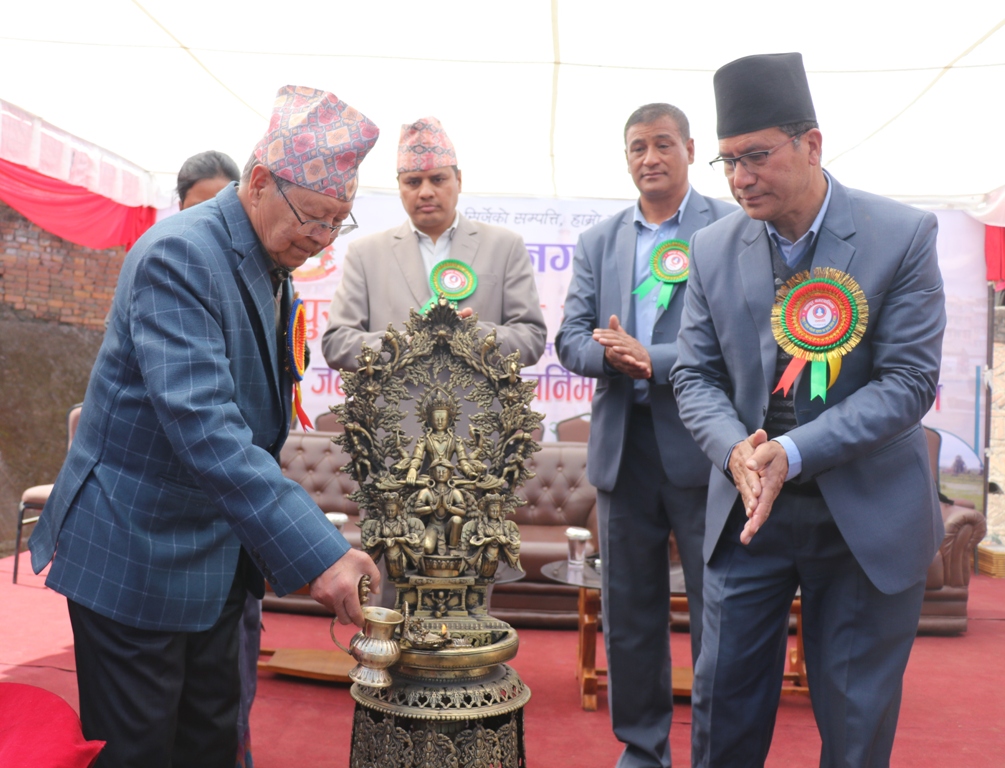 बिजुक्छेँद्धारा भक्तपुरको ऐतिहासिक भाजु पुखू उद्द्घाट्न : Jana Aawaj News