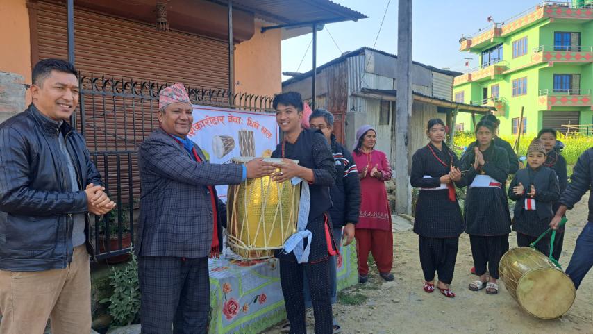 सुनपाद्धारा नेवा : खललाई बाध्य बादन हस्तान्तरण : Jana Aawaj News