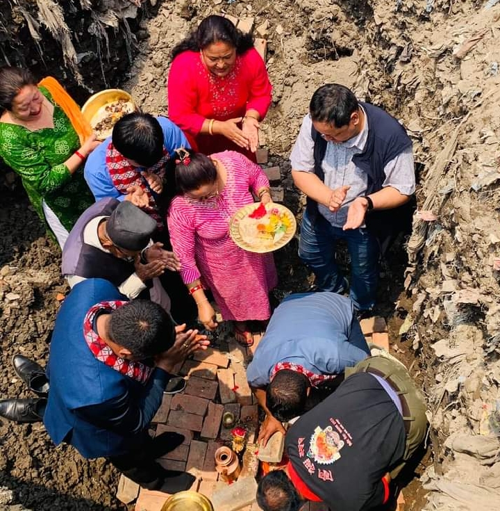 मध्यपुर थिमि चपाच्वमा पर्यट्किय संग्राहलयको शिलन्यास : Jana Aawaj News