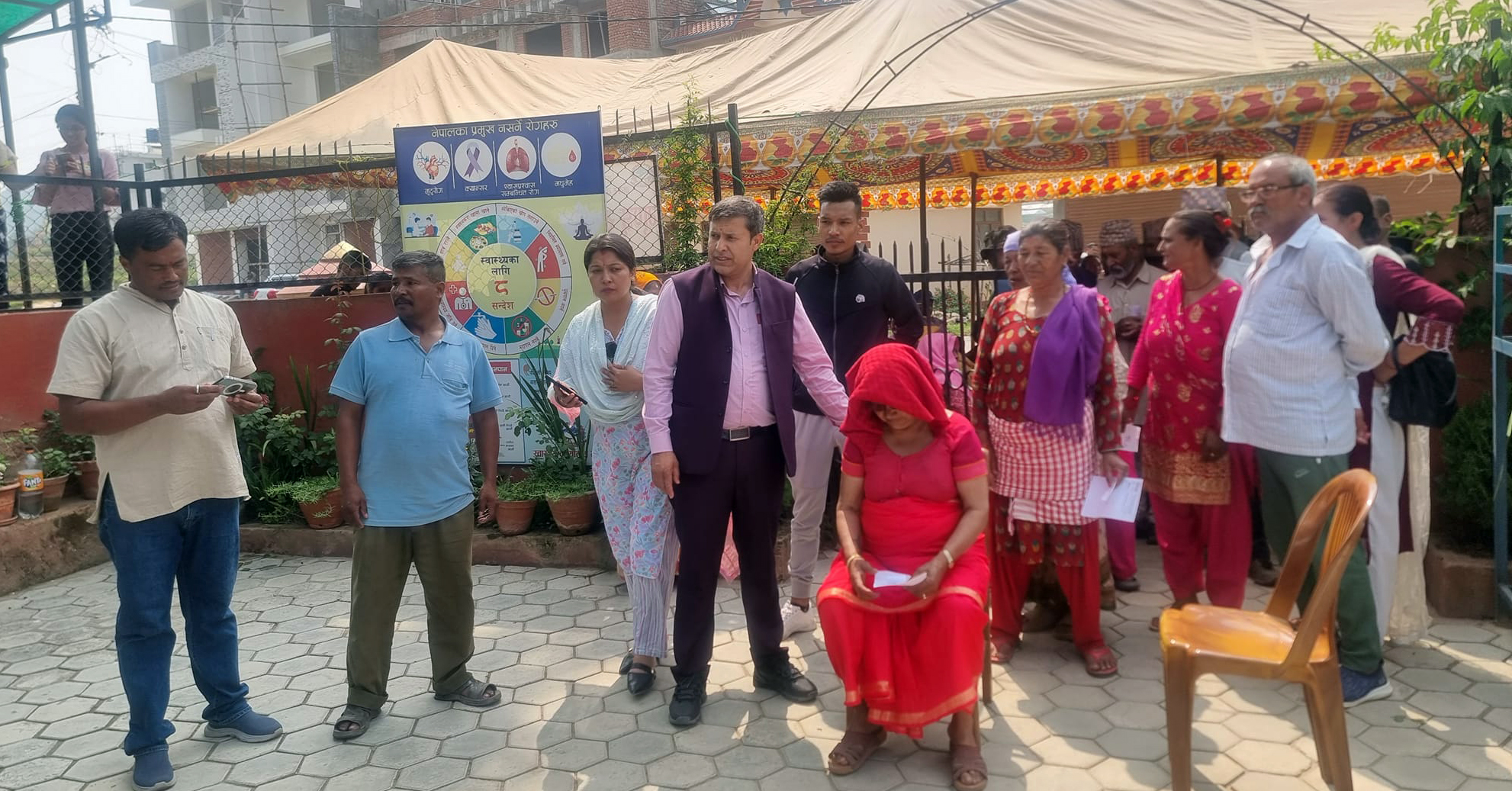 गुण्डु आँखा शिविरबाट ३०३ जना सेवा लिए : Jana Aawaj News