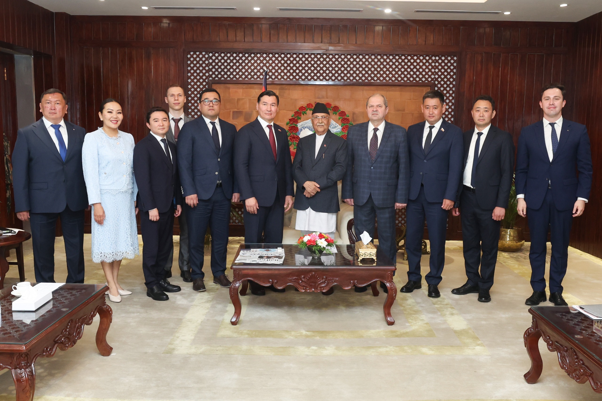 प्रधानमन्त्रीसँग रुसी प्रमण्डलको शिष्टाचार भेट : Jana Aawaj News