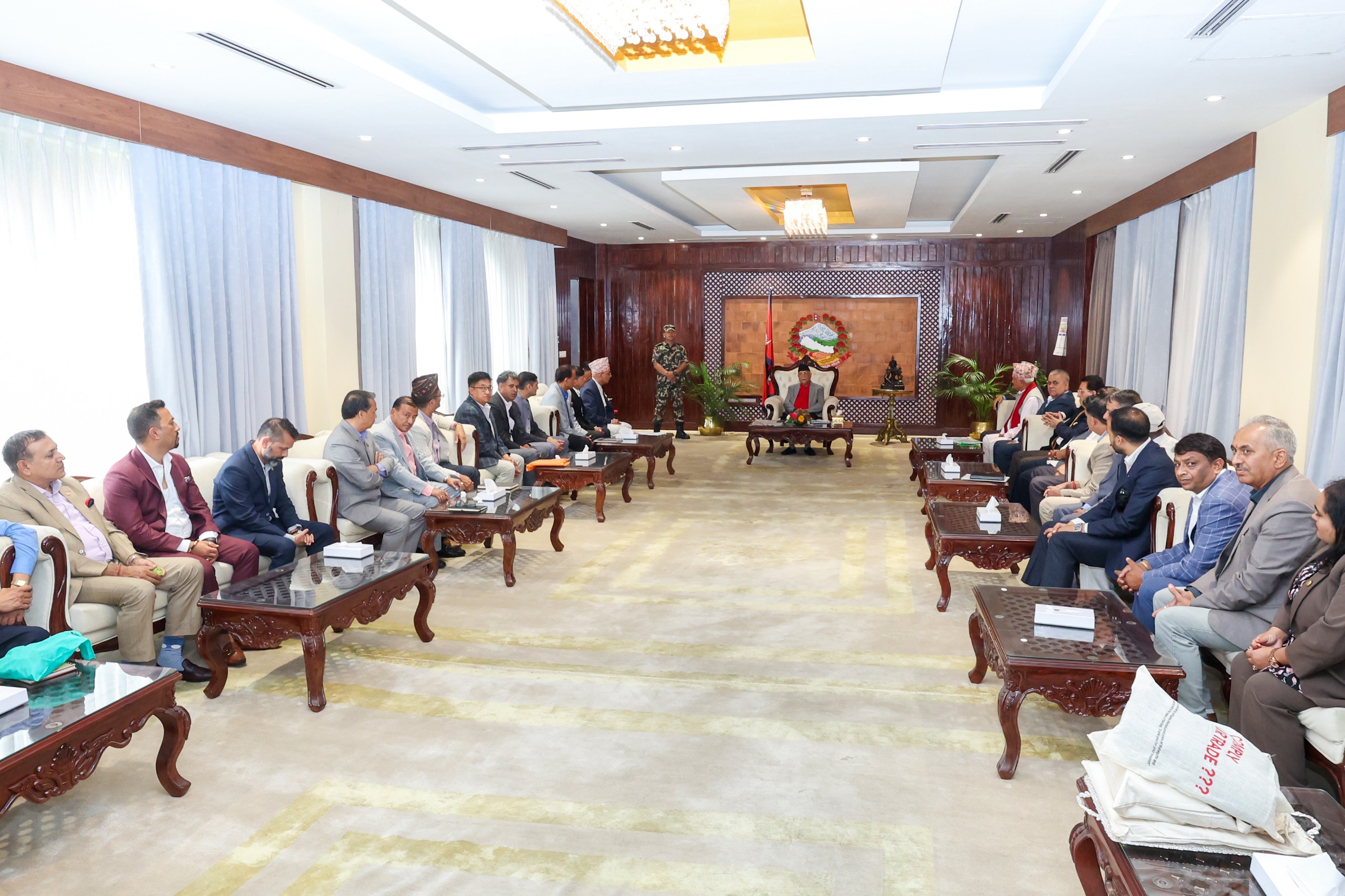 प्रधानमन्त्रीसमक्ष निर्यात व्यवसायी महासङ्घको सुुझाव प्रस्तुत : Jana Aawaj News