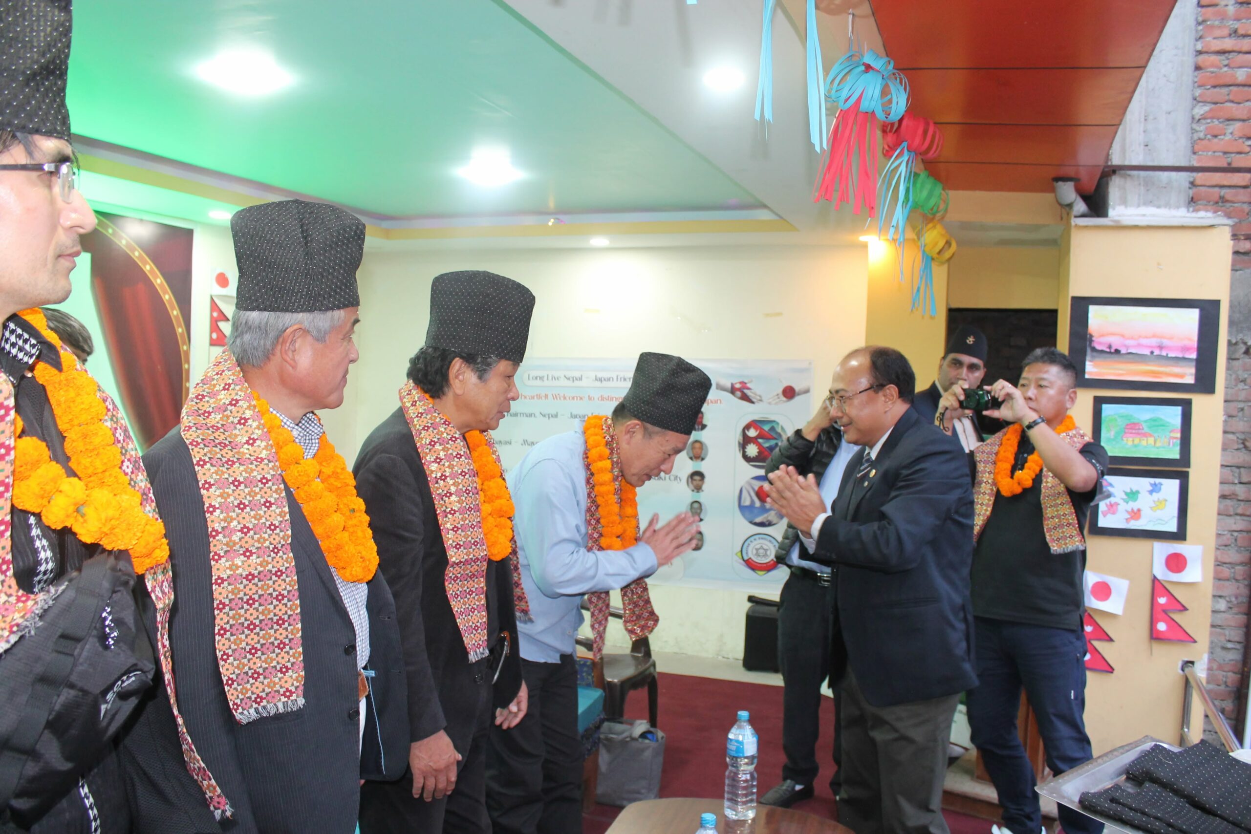 विनायकमा जापानीज पाहुनाहरूको स्वागत : Jana Aawaj News