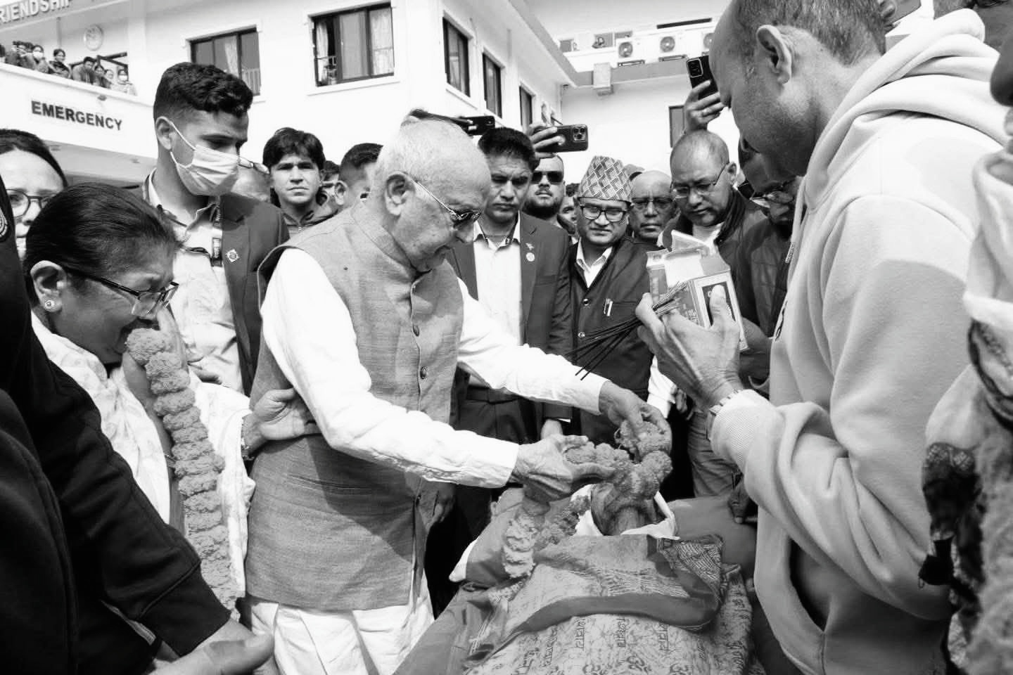 अध्यक्ष ओलीलाई पितृशोक : Jana Aawaj News