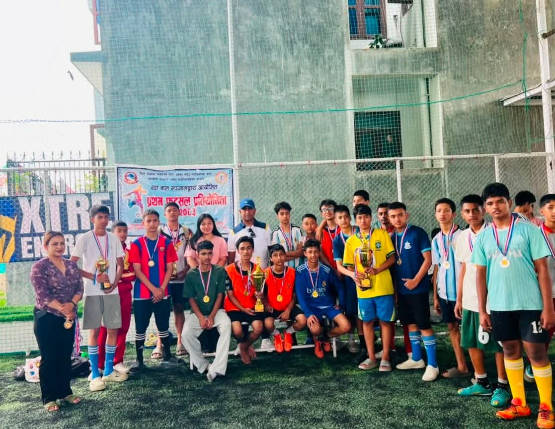 दधिकोट अन्तर समूह फुटसल प्रतियोगिताको उपाधि गाम्चा फुटसल क्लबलाई : Jana Aawaj News
